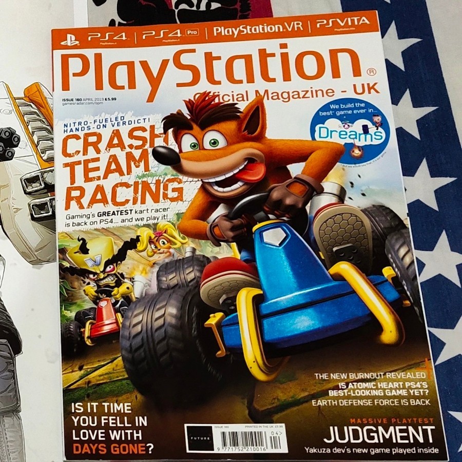 Majalah Playstation official magazine issue 160 Crash Bandicoot
