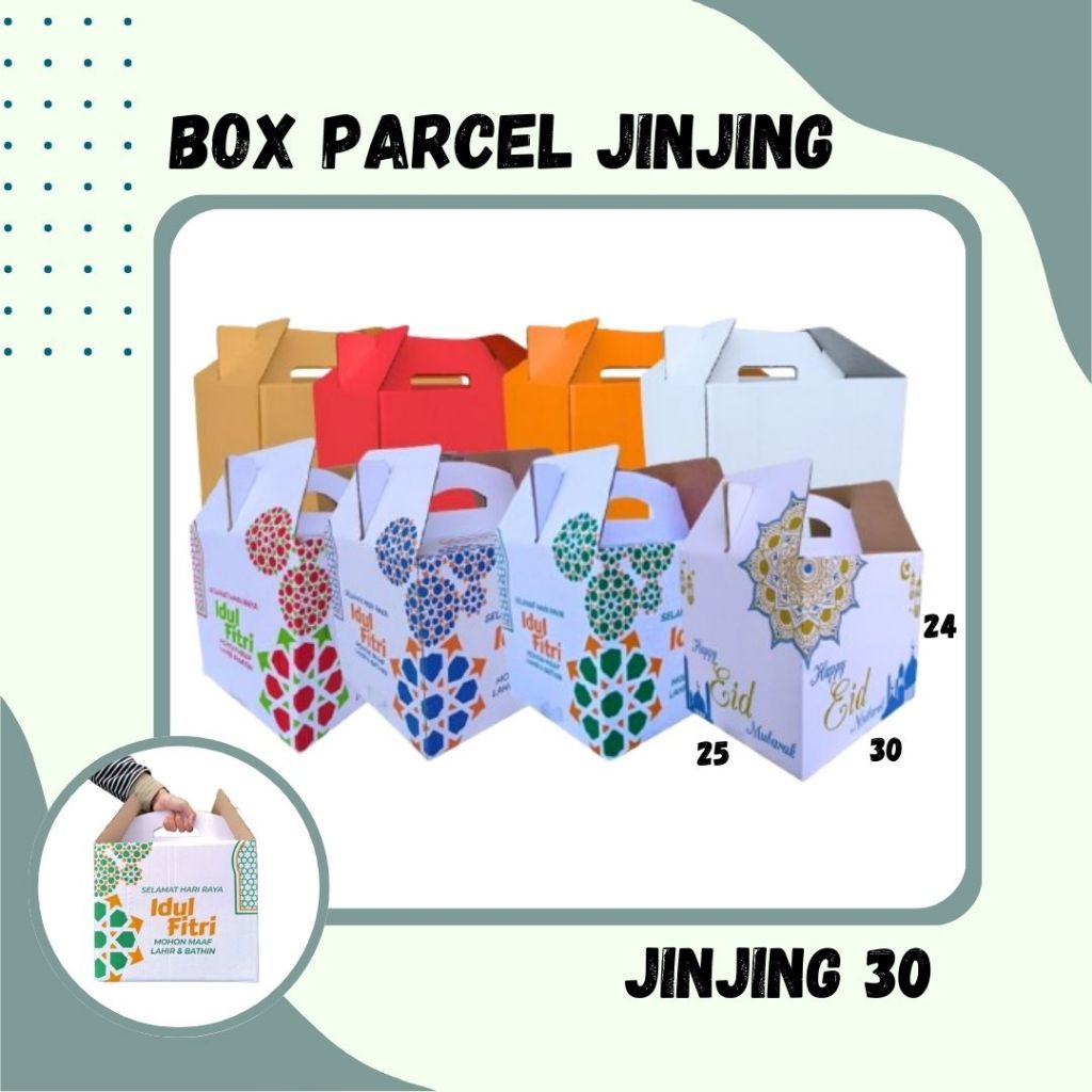 

Box Parcel 30x25x24 (Jinjing) Gable Box hampers Bingkisan lebaran Kardus Packing/Parcell/Lebaran/idul Fitri/Paket/sembako/hampers/eid mubarak