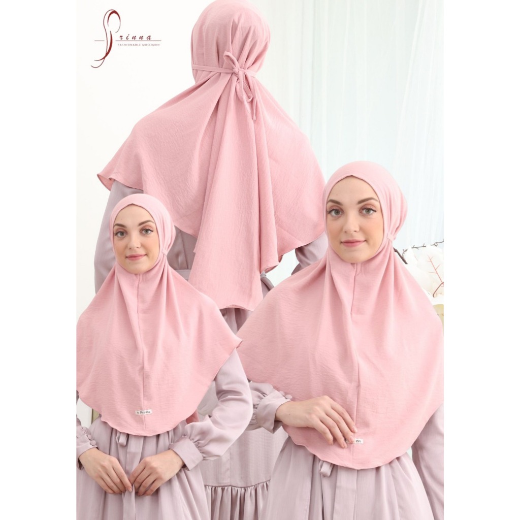 Kerudung Jilbab Hijab Instan Nabila Crinkle Premium Standar Trendy
