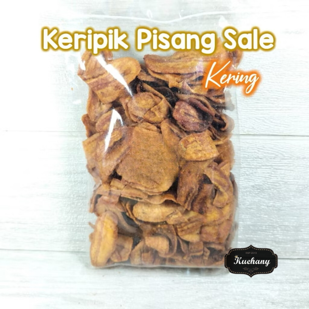 

PISANG SALE KERING MANIS 1 KG / PISANG SALEH / KERIPIK /KERIPIK PISANG KILOAN / PISANG MADU