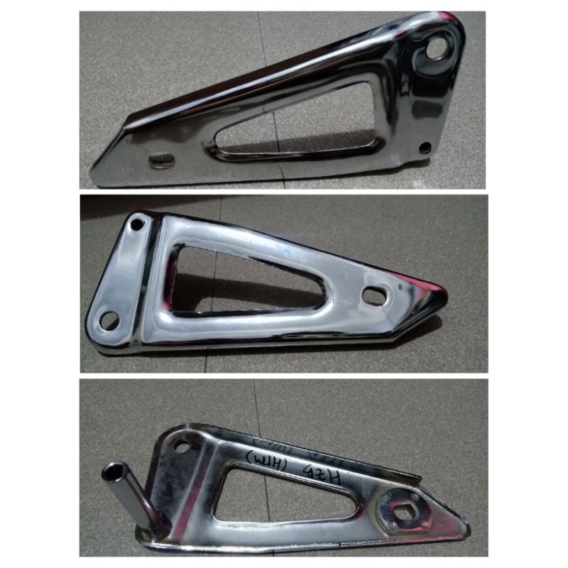 bracket pegangan knalpot rxking old yt 115 original