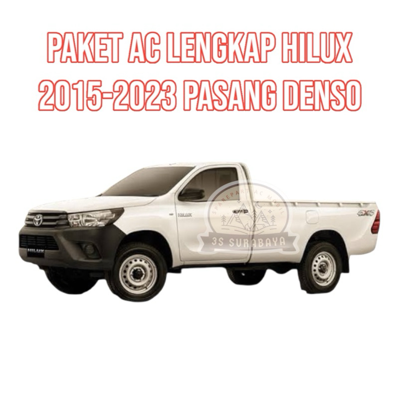 Paket Ac Lengkap Hilux Pasang Denso Lengkap tinggal Pasang Ac Mobil Unit Toyota (Baru/New)