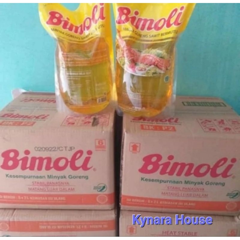 

Minyak Goreng Bimoli Pouch 6x2 Liter (Karton)