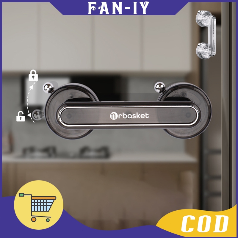 Suction Cup Pegangan Pintu Tempel / Pegangan Pintu Kamar Mandi / Pegangan Pintu Laci