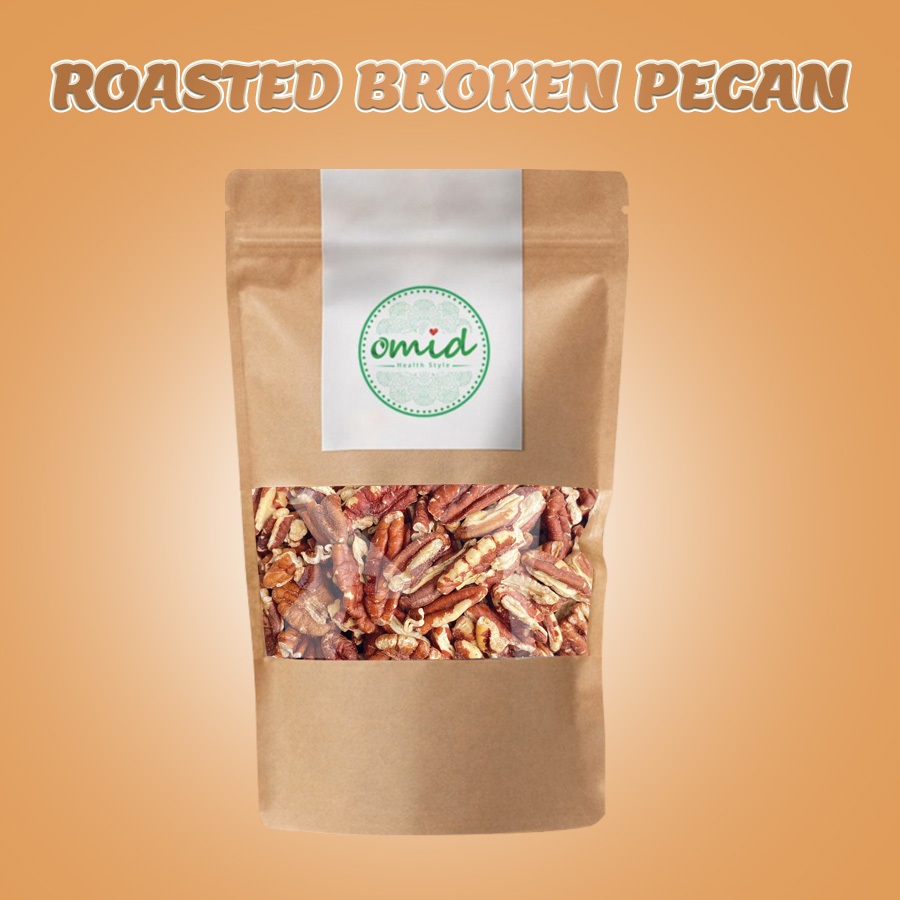 

Roasted Broken Pecan Nut | Kacang Pecan Pecah Panggang