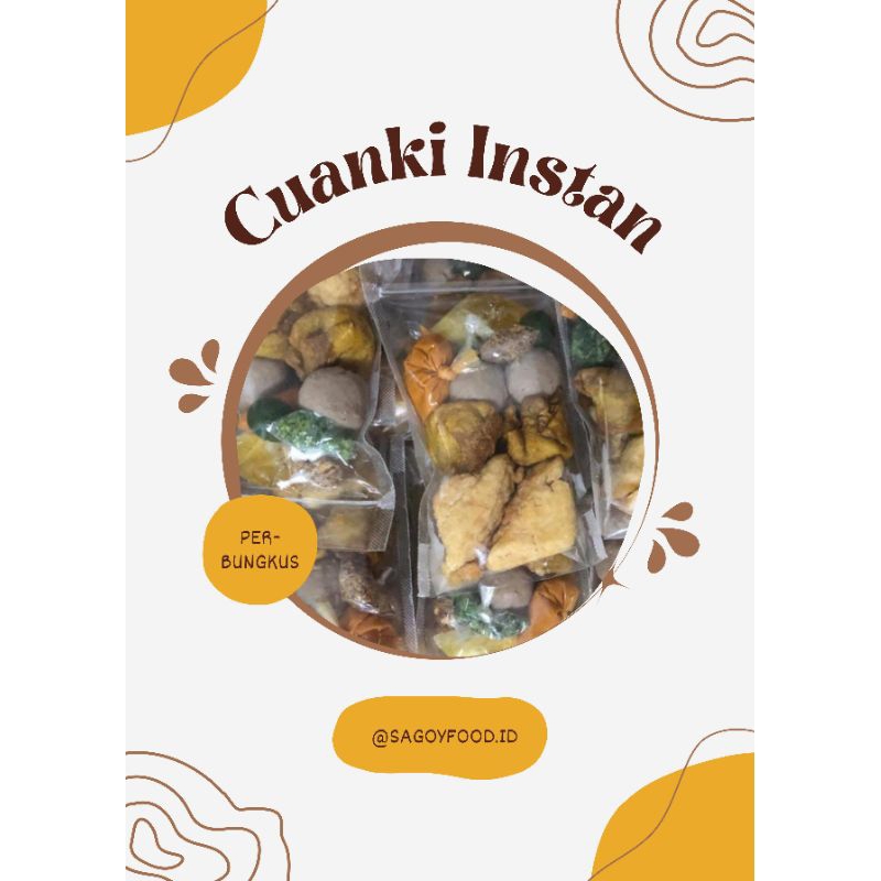 

Cuanki Instan Murah - Cuanki Instan Komplit Endul - Baso Cuanki Instan