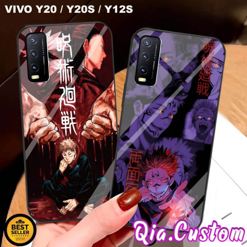 Promo Case Glossy Vivo Y20 Y20s Y12s Terbaru , Case Glossy Kilau Vivo Y20 Y20s Y12s , pelindung Hp V
