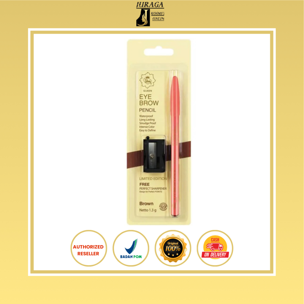 VIVA QUEEN PENSIL ALIS + RAUTAN