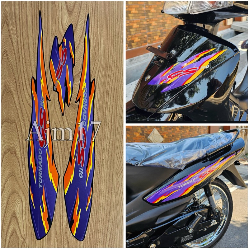 STIKER STRIPING MOTOR TORNADO GS