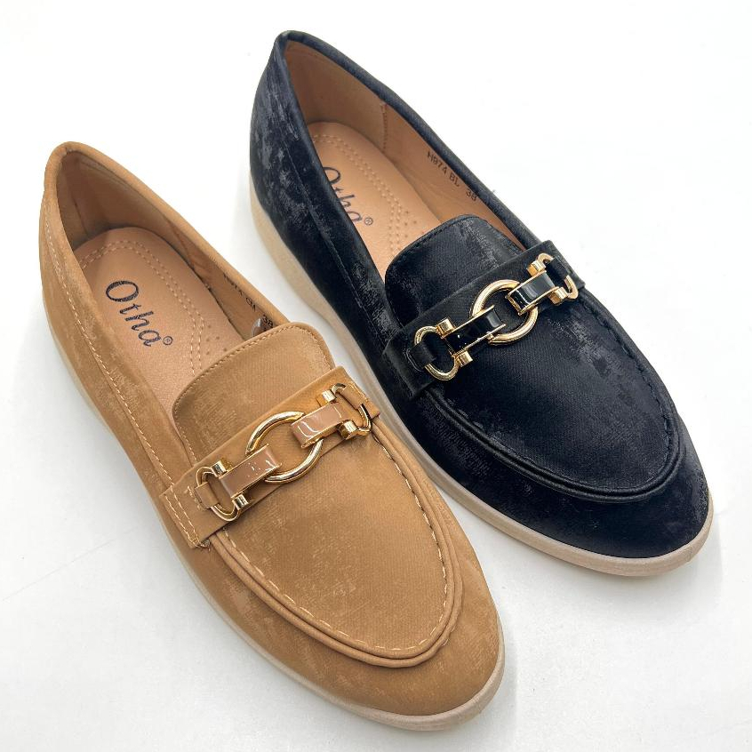 Otha Shoes Sepatu Docmart Wanita - H974 OLH Tinggi Hak 2CM