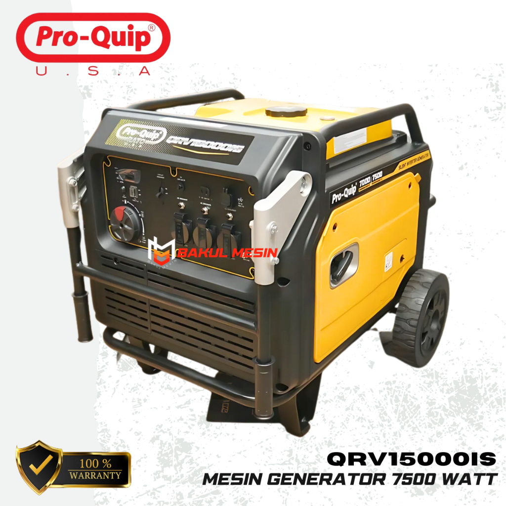 PROQUIP QRV15000IS Mesin Genset Generator Set 7500 WATT QRV 15000 IS