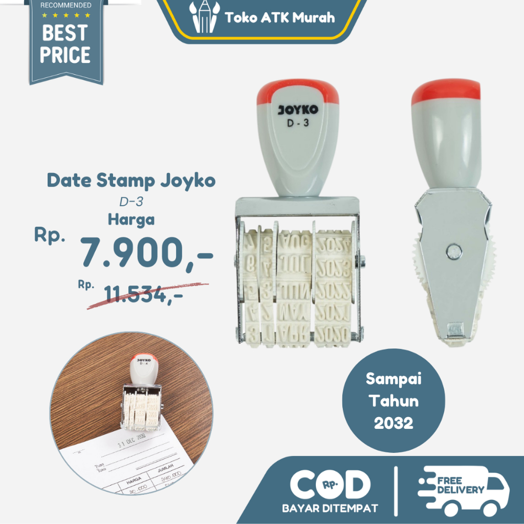 

Stempel Tanggal Joyko Date Stamp