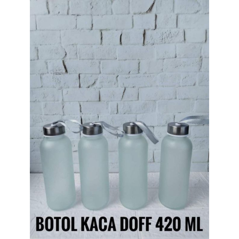 BOTOL KACA DOFF || BOTOL MINUM