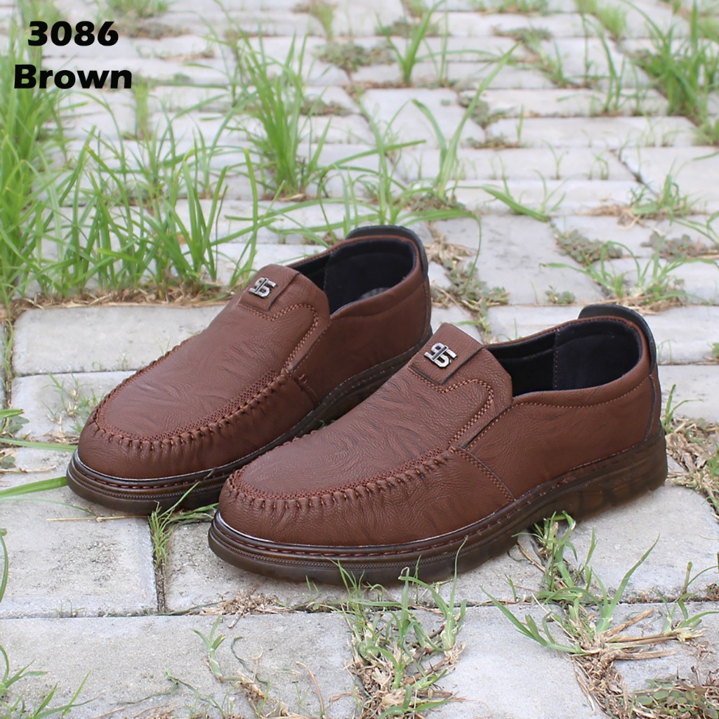 New KEKINIAN Sepatu Kerja Kasual Sepatu Formal Import Sepatu Pantofel Kulit Pria Import M3086 Sepatu