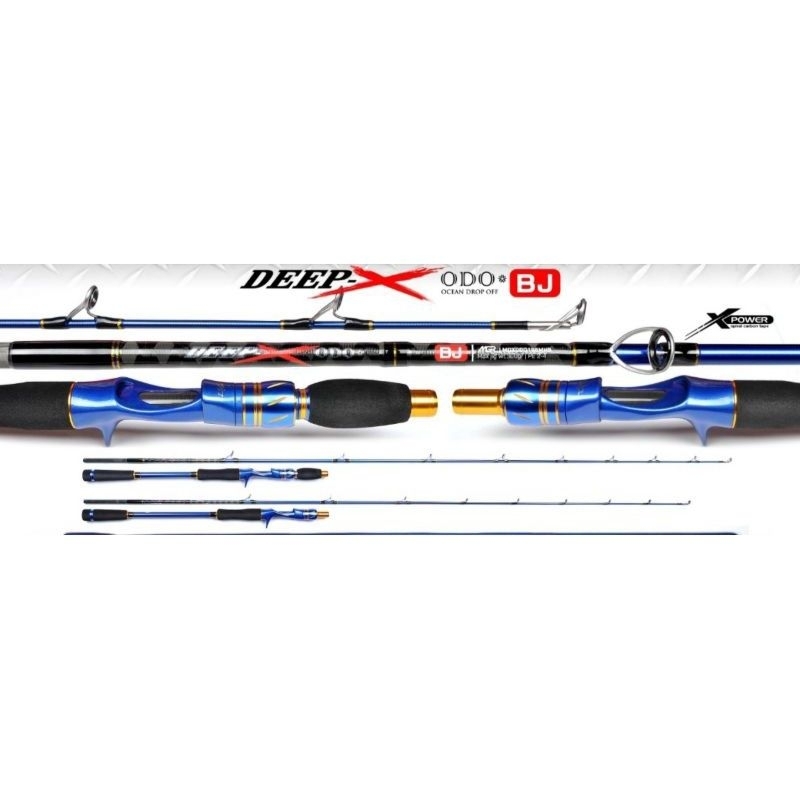 Joran Maguro Deep X Odo | Spinning | OverHead | PE 1-3 | PE 2-4 | Ring Full Fuji