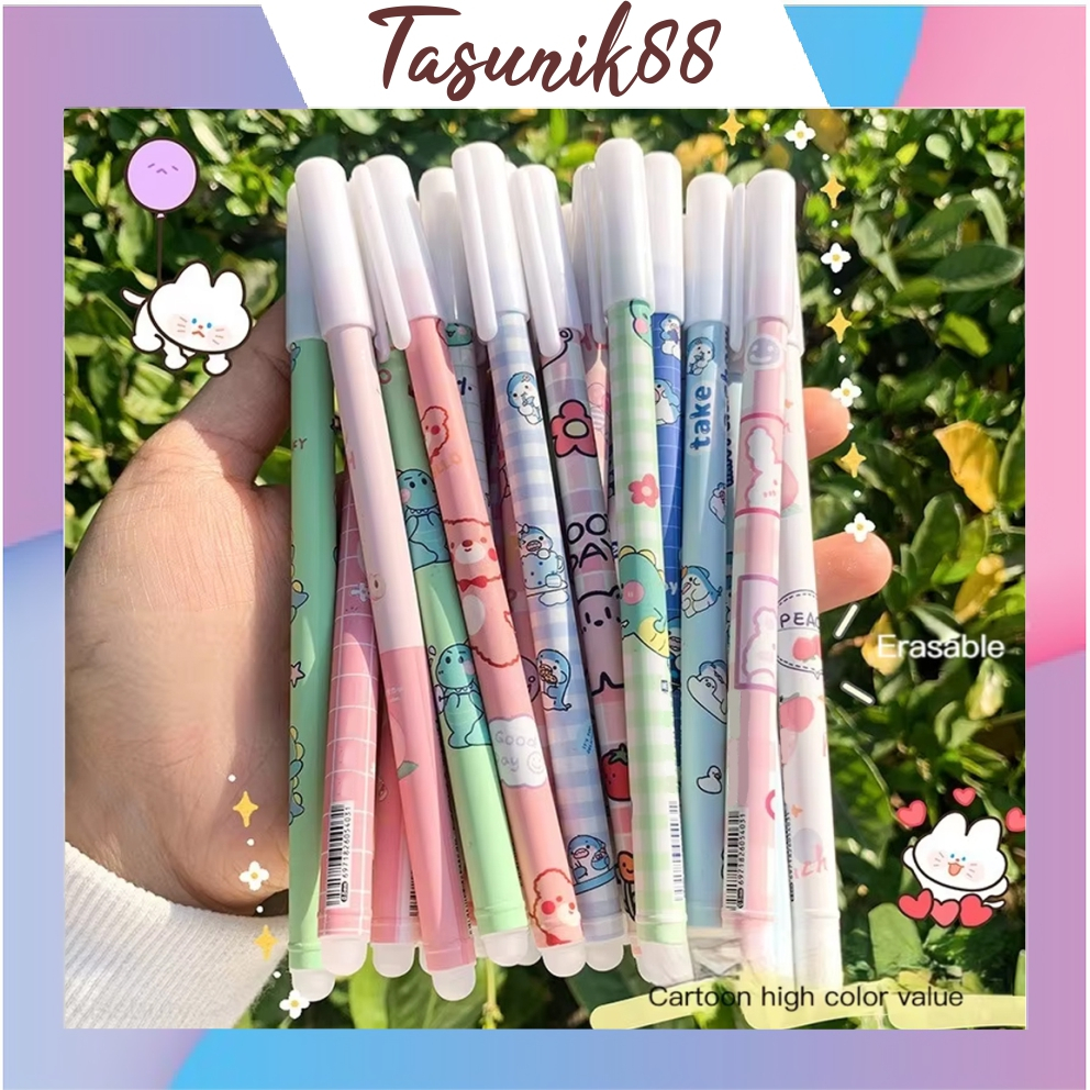 

⭐TasUnik88⭐ Pulpen Gel Pena Bisa Hapus Bolpoin Pen Bolpoin Ajaib Anak Sekolah Ballpoint Bolpen Karakter Tinta Viral Dihapus Erasable S142