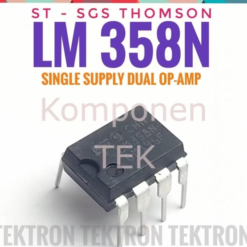 ST LM358N Single Supply Dual Op-Amp LM 358 LM358