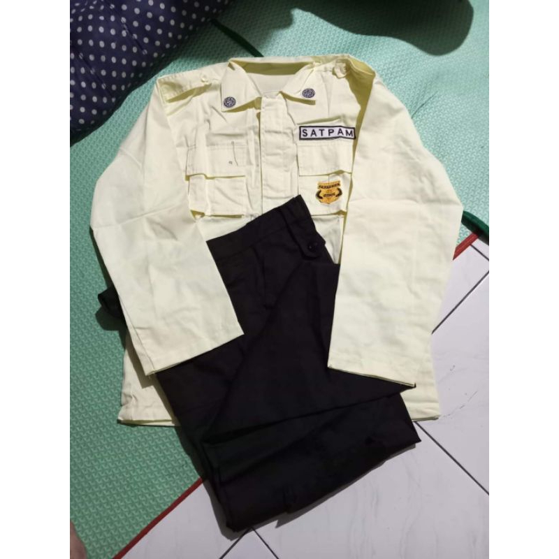 Seragam Satpam PDL krem