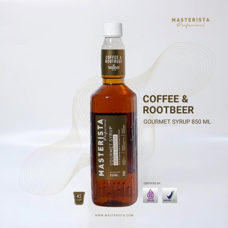 

Masterista Syrup Coffee & Rootbear 850ML