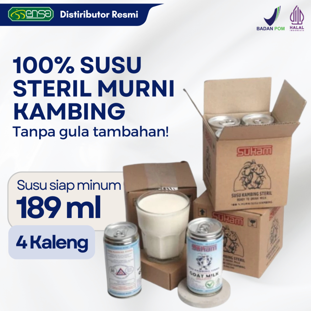 

Susu Steril Kambing SUKAM 4 Kaleng