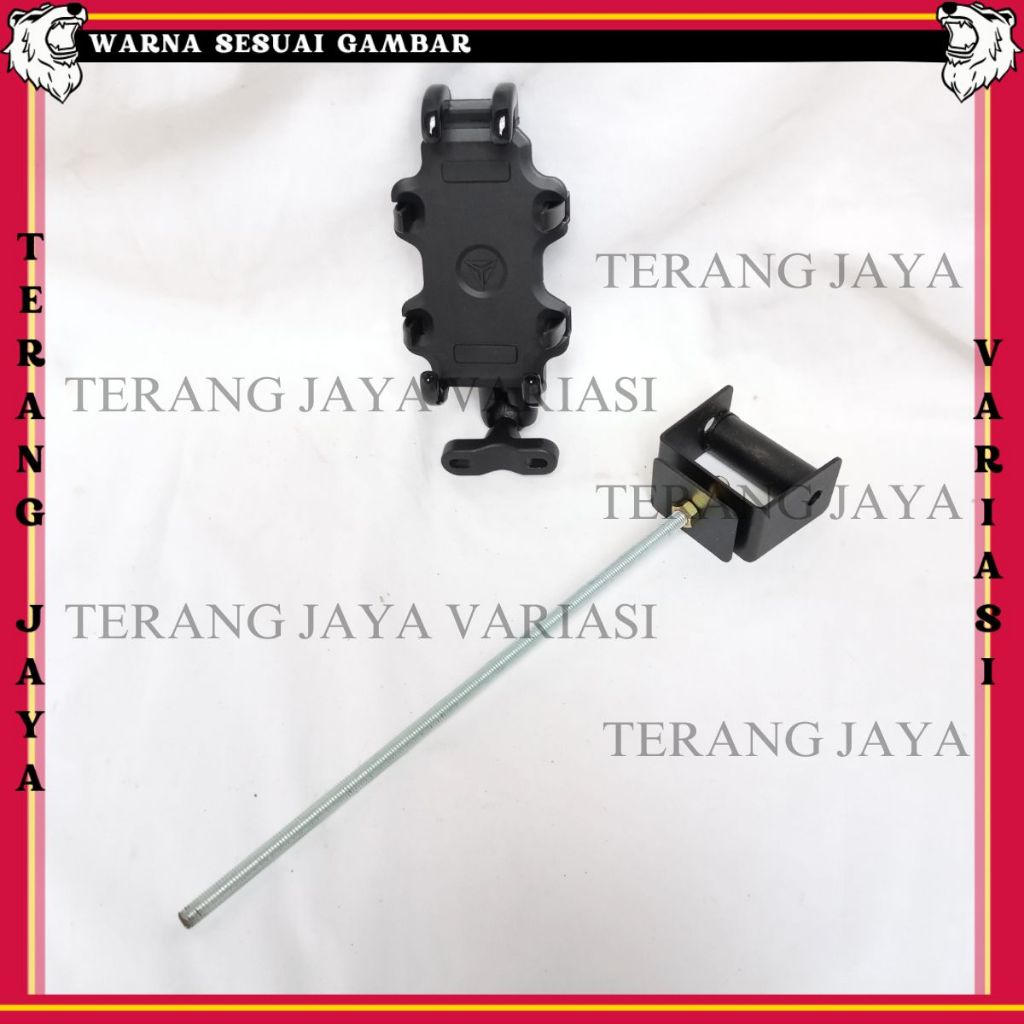 PAKET HOLDER GPS HP NINJA GSX CBR ZX25R PHONE HOLDER MOTOWOLF ALUMUNIUM STANG MOTOR BRAKET BRACKET B