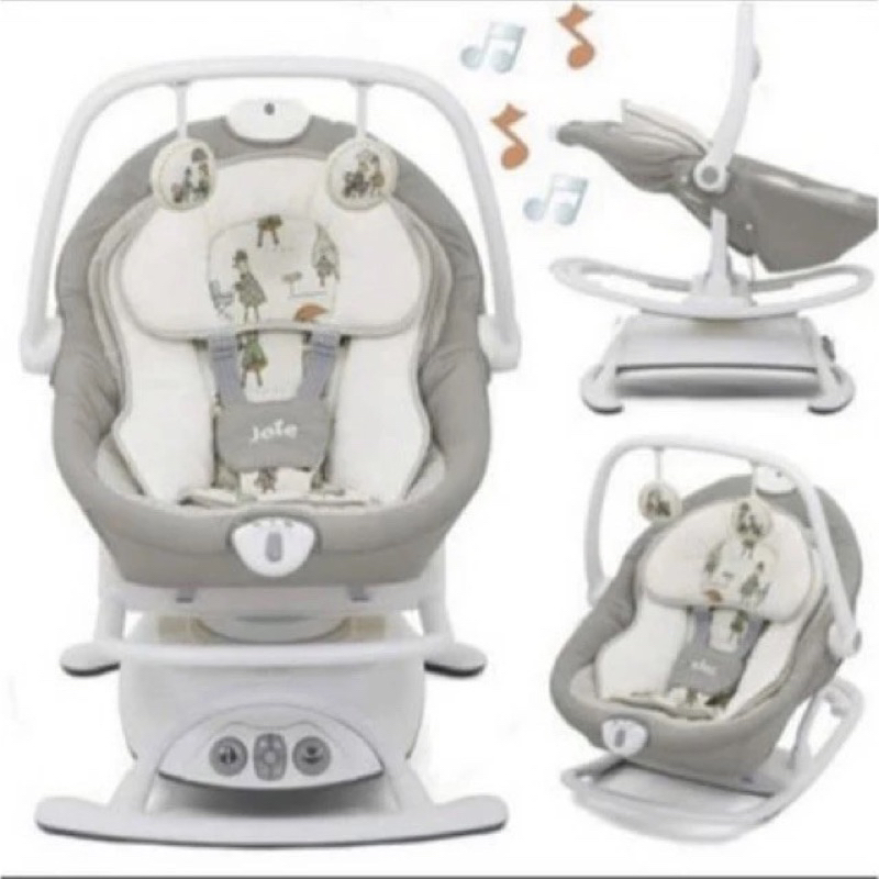 PRELOVED Bouncer Joie Swing Meet Sansa 2in1 Elektrik Otomatis