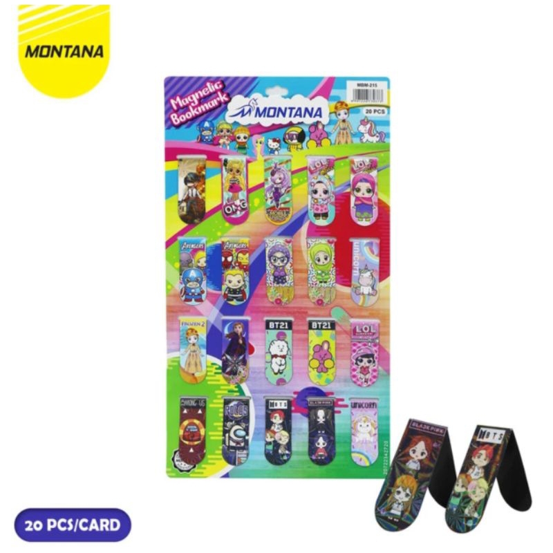 

memo magnetic/penjepit buku magnet