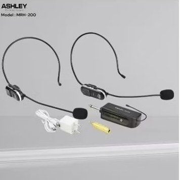 Mic Wireless Ashley MRC200 Headset / Bando2 Original Garansi Resmi Mic Ashley Bando 2