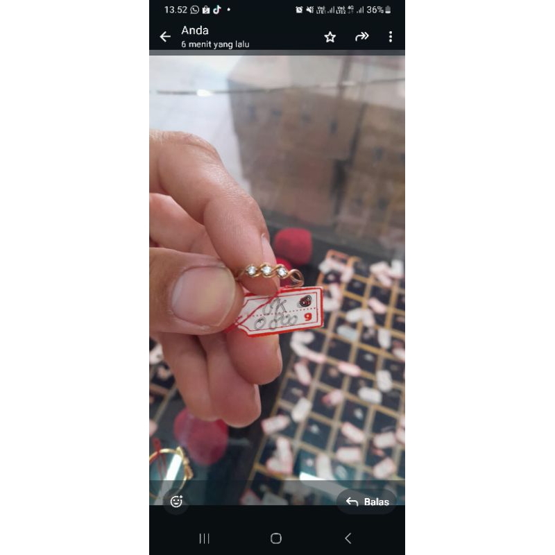 cincin kadar 375