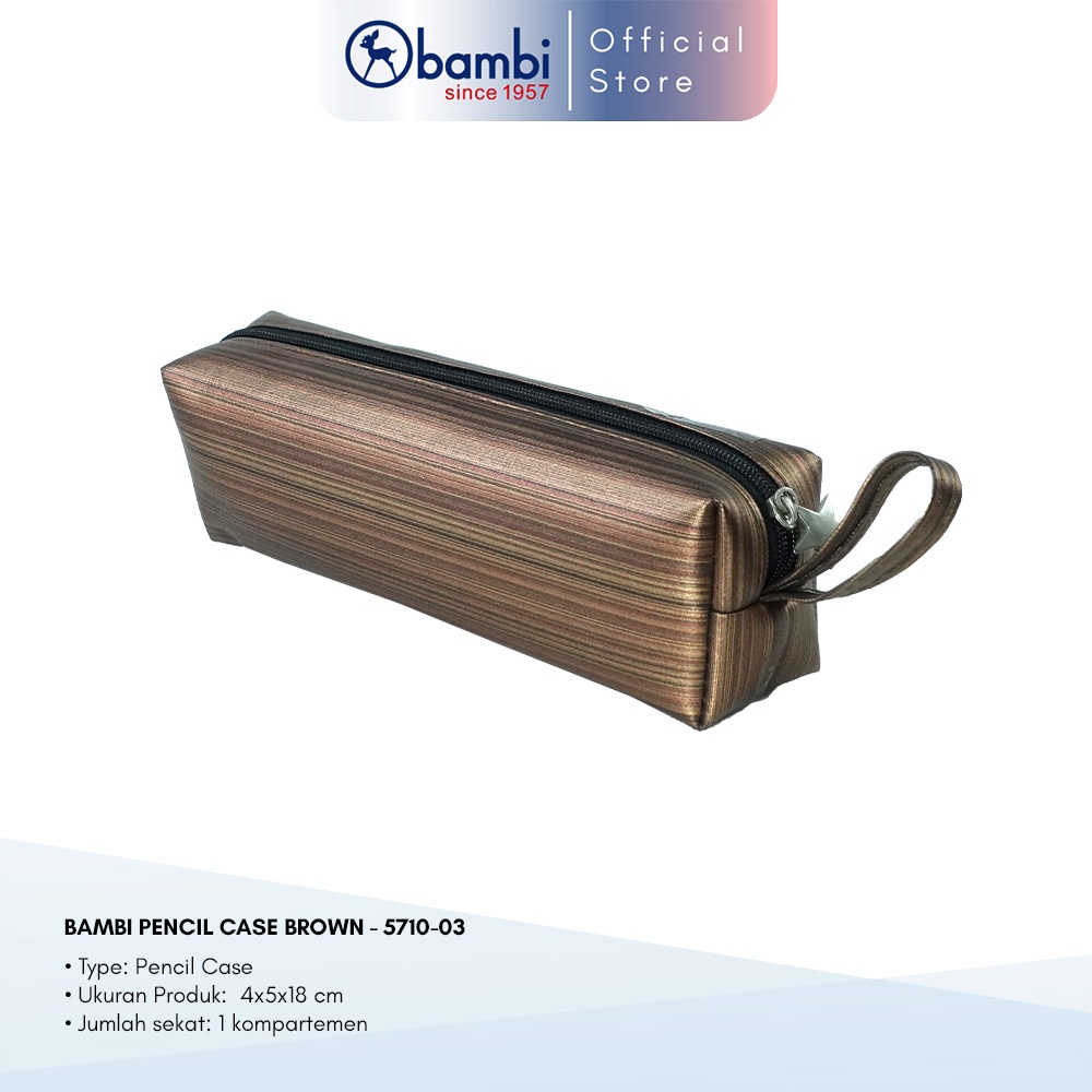 

Bambi Tempat Pensil Edisi Pencil Case Horizon Browny Original