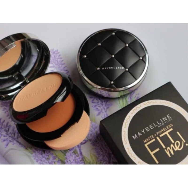 Bedak Maybelline Fit Me Motif 2 In 1 / Bedak Padat Basah