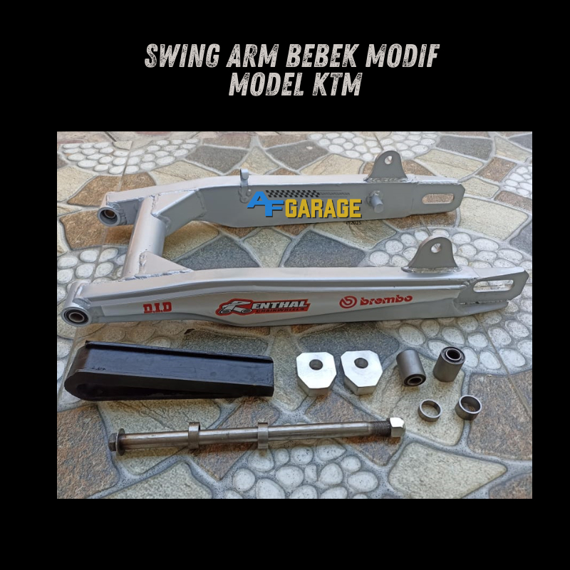 Swing Arm Bebek Trail GTX Replika KTM PNP Blade Revo Kharisma All Varian Supra