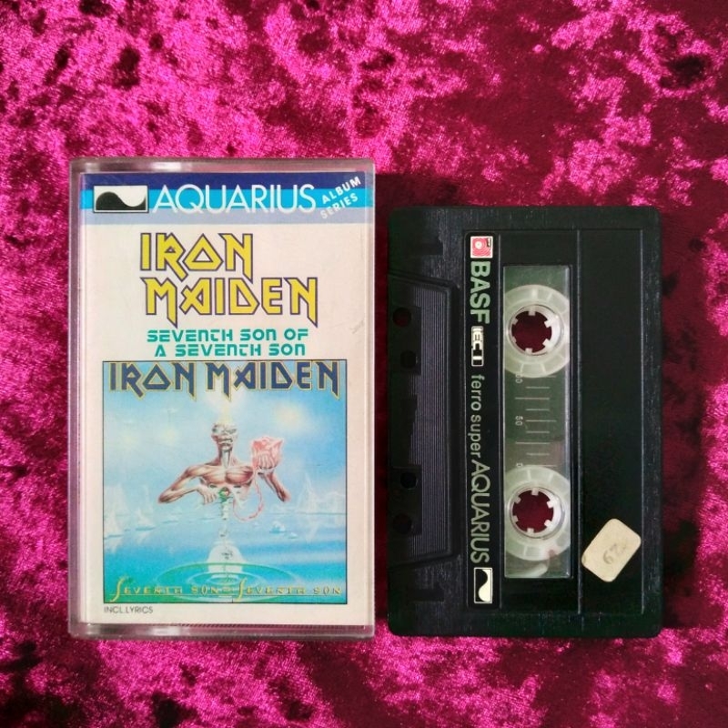 Kaset Iron Maiden - Seventh Son Of A Seventh Son