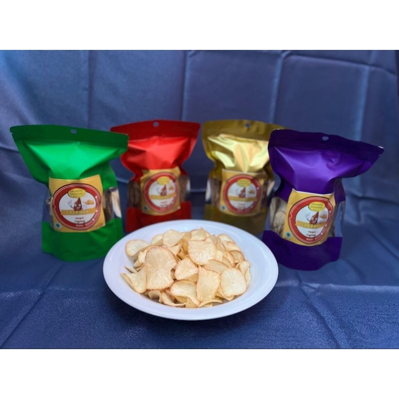 

KRIPIK SINGKONG RENYAH VARIAN RASA KEJU