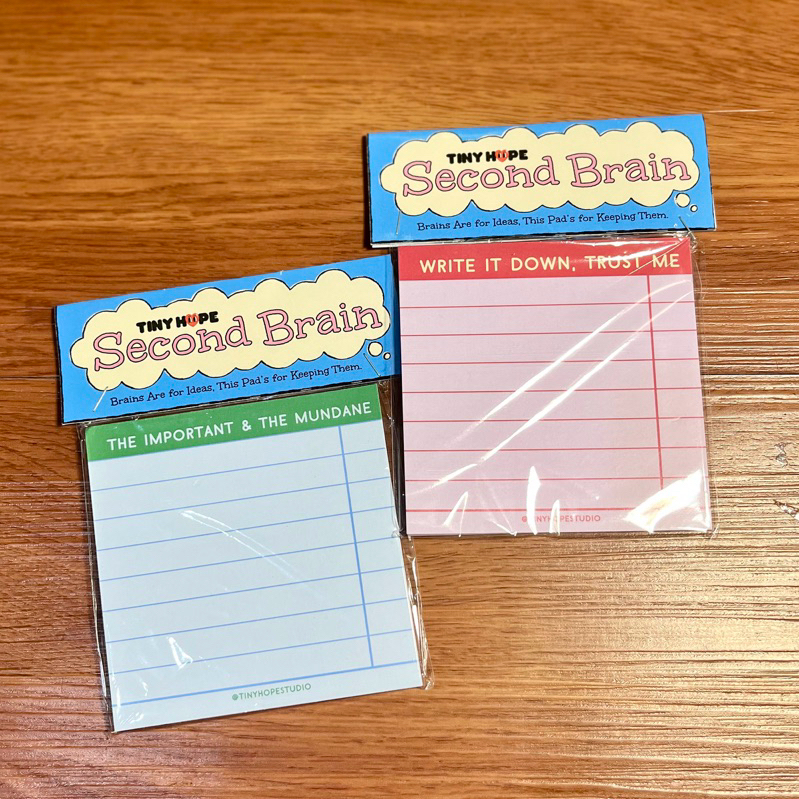 

Second Brain Memo Pad