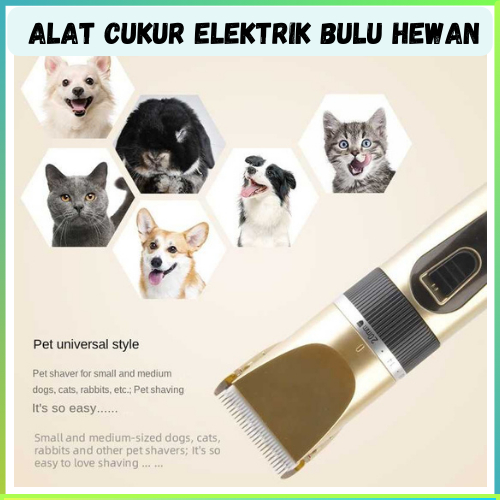 COD NICREW Alat Cukur Elektrik Bulu Hewan Grooming Hair Clipper Adjustable / alat cukur domba garut 