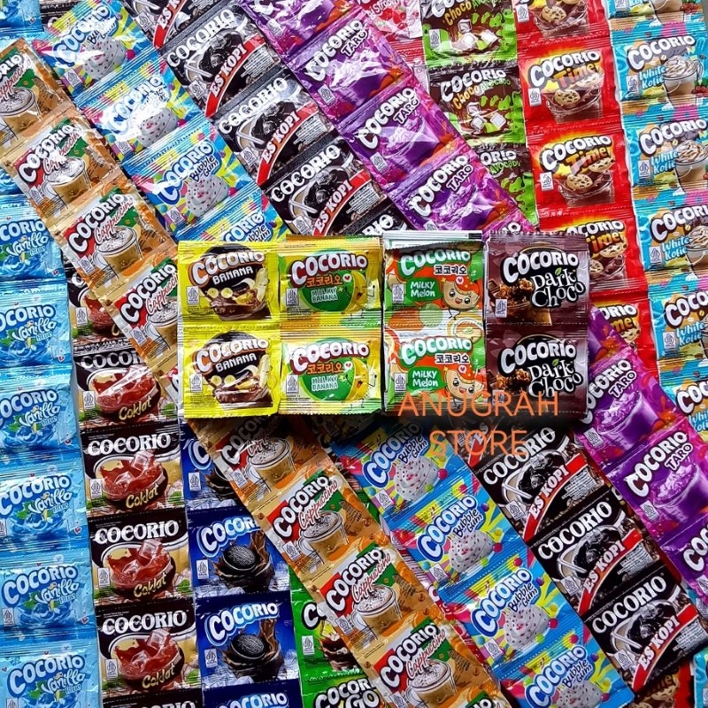 

Cocorio Minuman Sebuk Renceng Isi 10 Sachet 6 gr (All Varian Rasa)