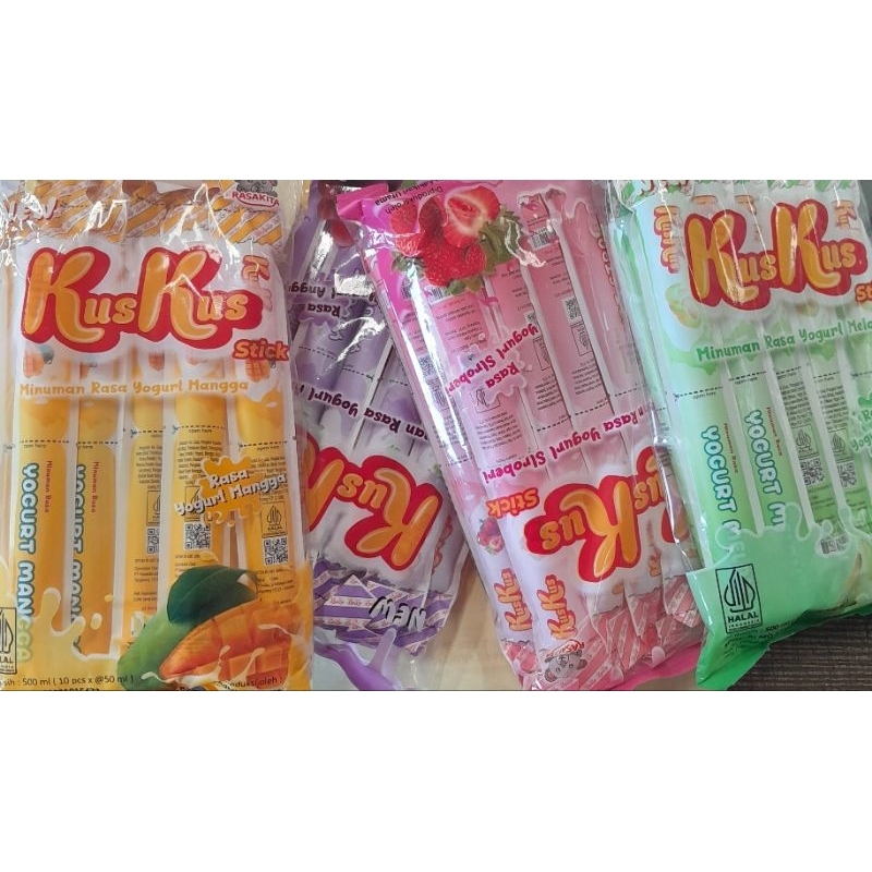 

KUKUS YOGHURT JELLY STIK 1 pack isi 10 pcs