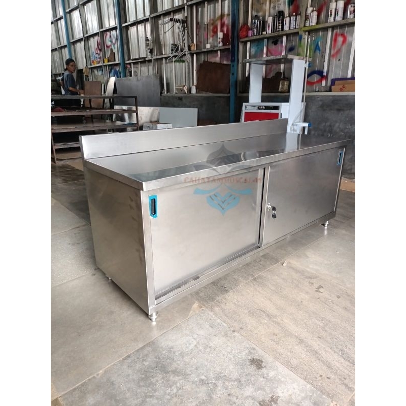 Meja cabinet stainless / Meja cabinet / Meja stainless