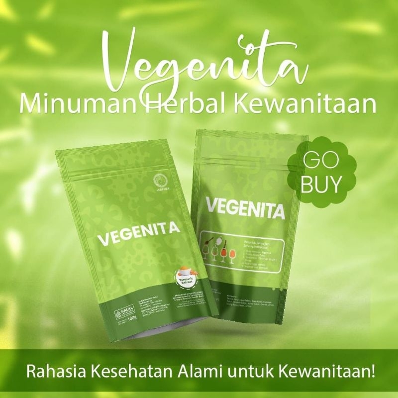 Minuman Perlancar Haid & Anti Keputihan VEGENITA Original								