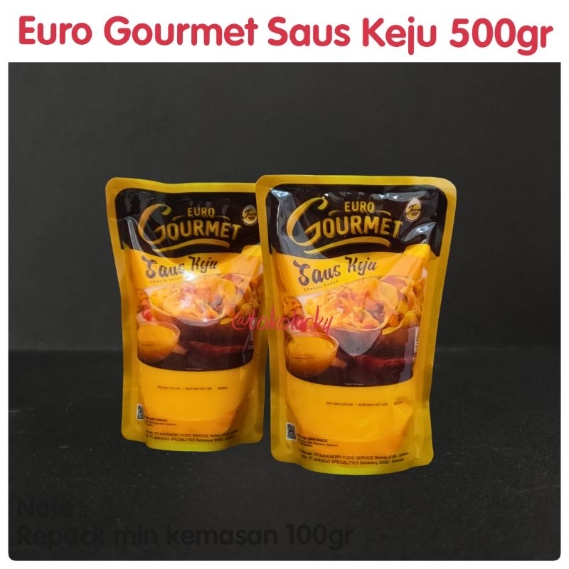 

Saus Keju Euro Gourmet 500gr