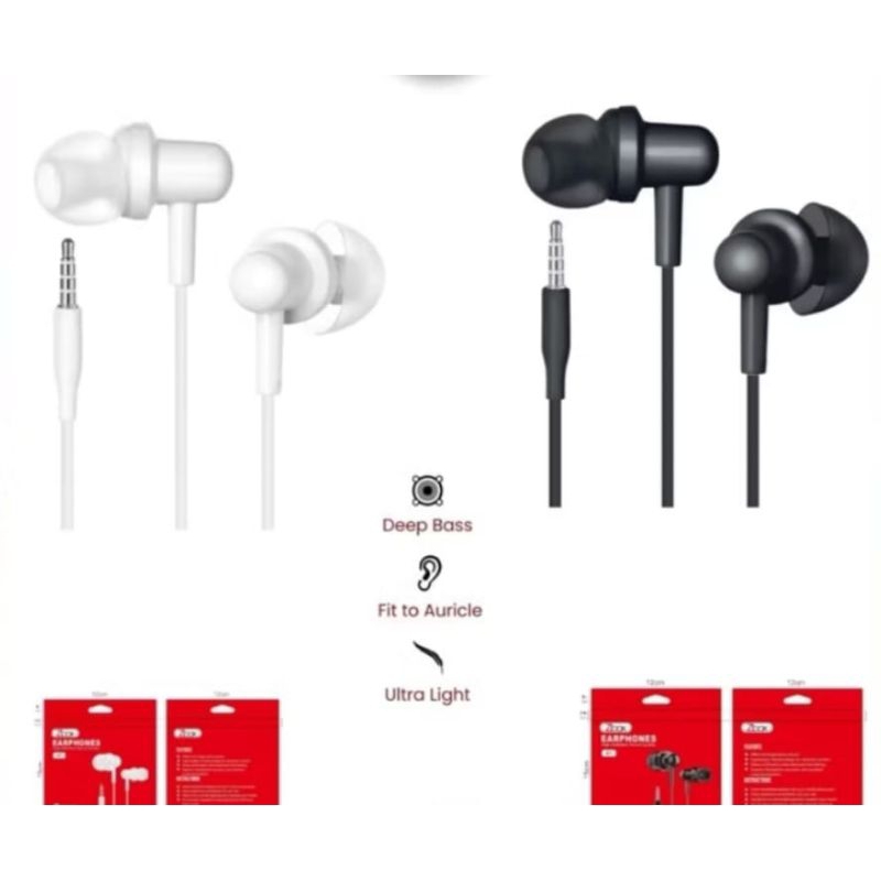 Headset Zbox A1 Super Bass mic Audio Hf Packing Plastik