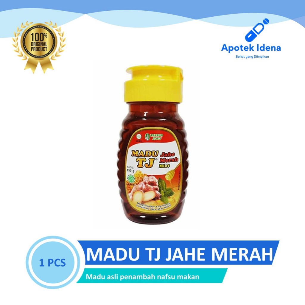 

BISA COD/SAMEDAY/INSTAN Tresno Joyo Madu TJ Jahe Merah Mint 150 gr