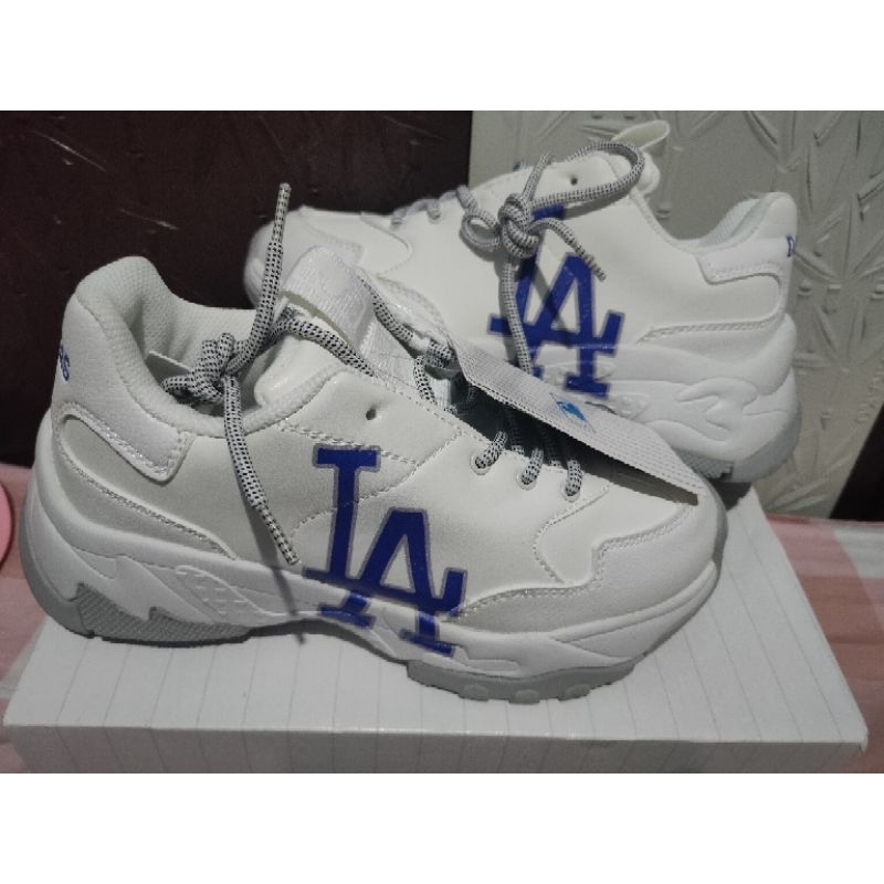 Sepatu Sneakers MLB Bigball Chunky LA Dodgers Women Original
