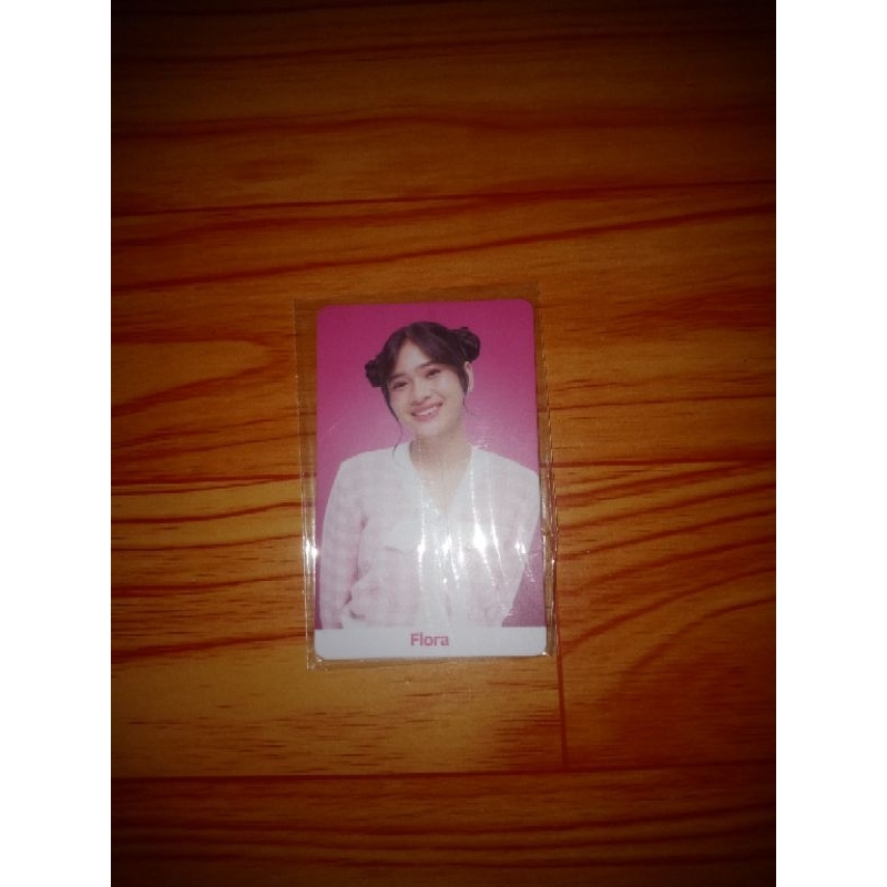 photocard official flora kuwota telkomsel