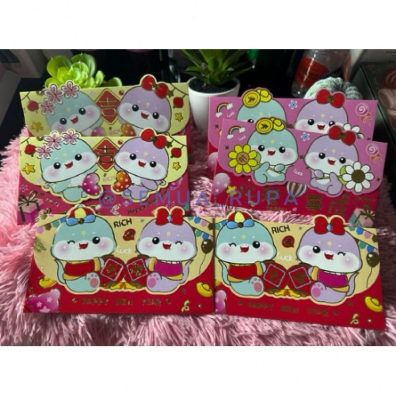 

Imlek 2025 Ular 3D / angpao imlek ukuran panjang