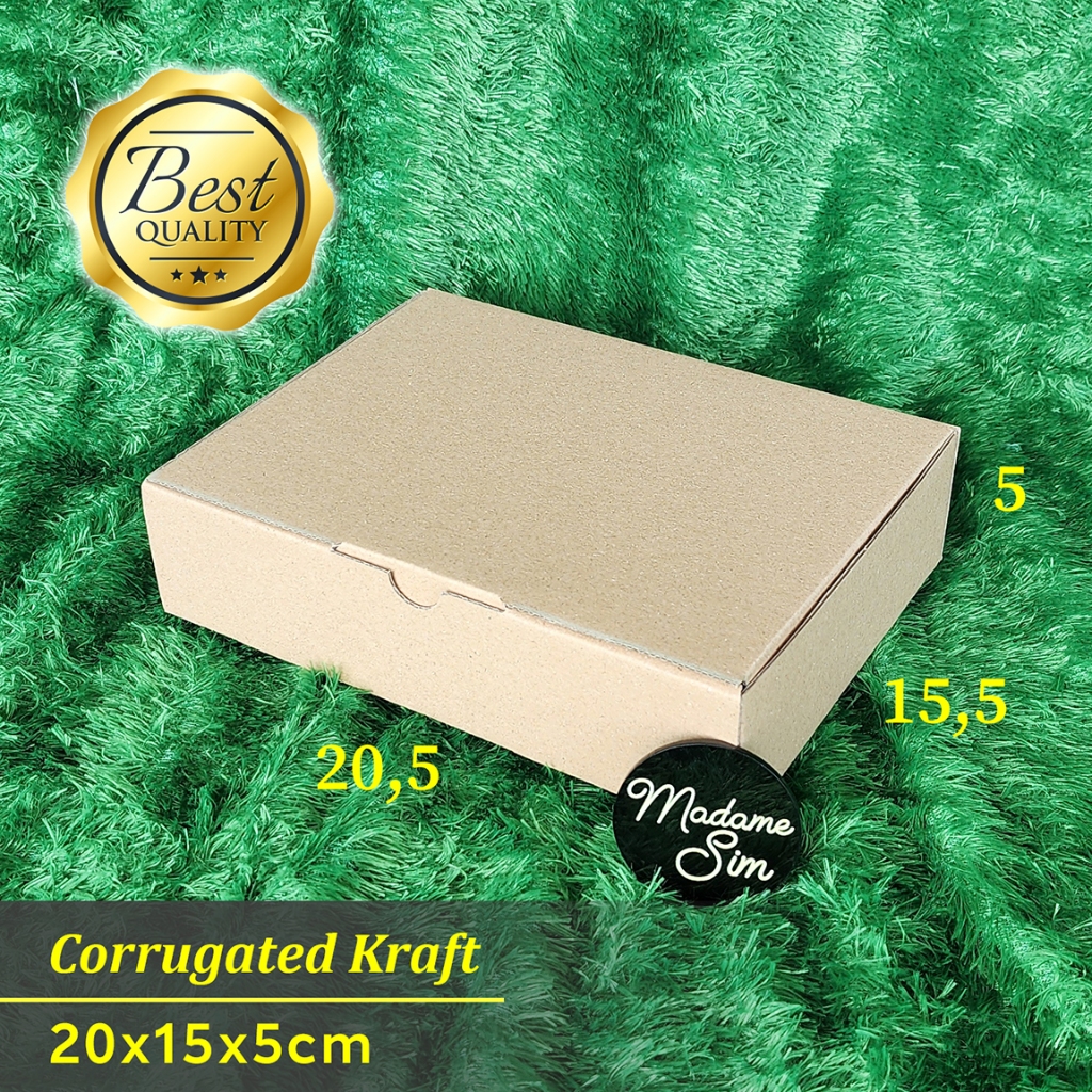 

BOX PACKING - KOTAK - KARDUS - DUS 20x15x5 (ISI : 10 PCS)