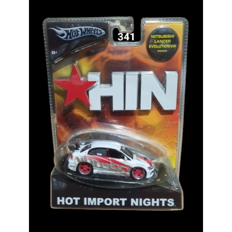 Hotwheels HIN Mitsubishi Lancer Evolution VIII G8208 (341)