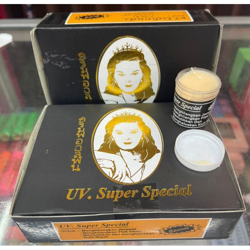 Promo Special Cream SP THAILAND UV whitening ASLI ORIGINAL 100%  beli 2 lusin bonus 1 pcs lipcream M