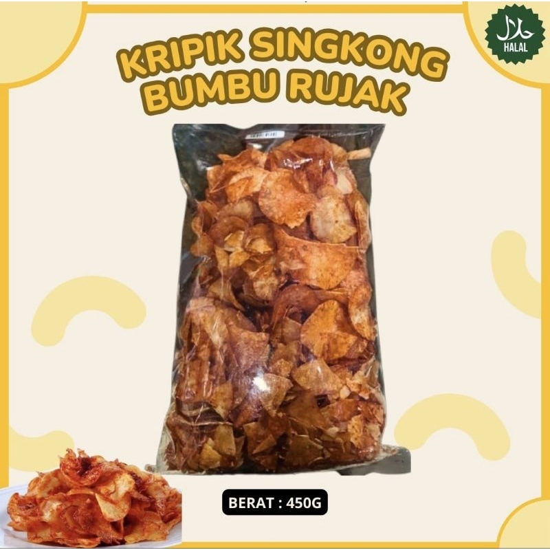 

kripik singkong bumbu rujak